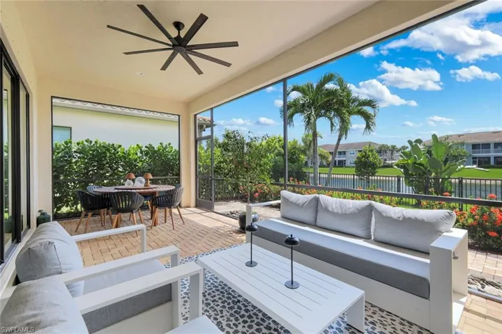 Spacious Outdoor Lanai with Eastern Views