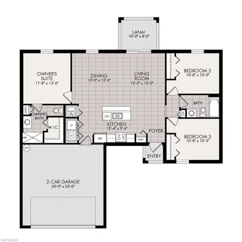 View of home floor plan