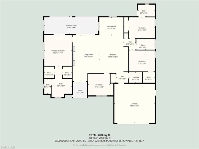 View of room layout