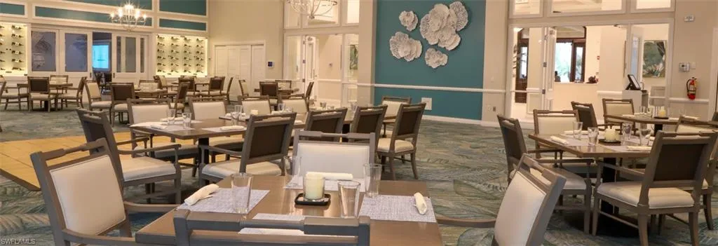 Plenty of special events are held in the main dining area.