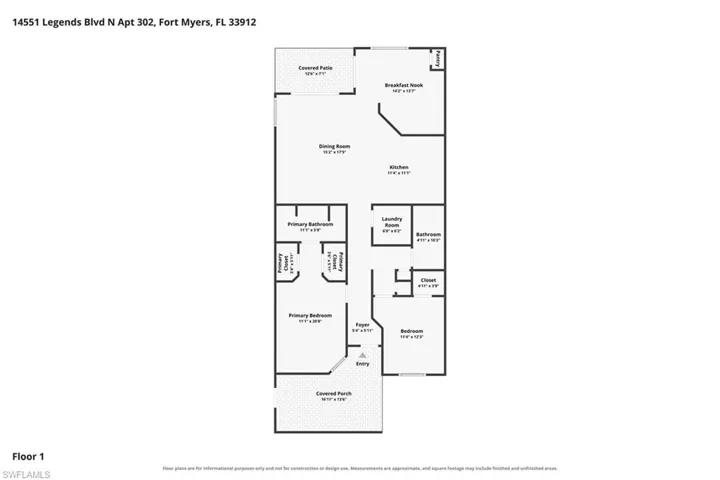 14551 Legends Blvd N 302, Fort Myers, Florida 33912