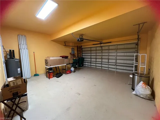 Spacious 2 car garage