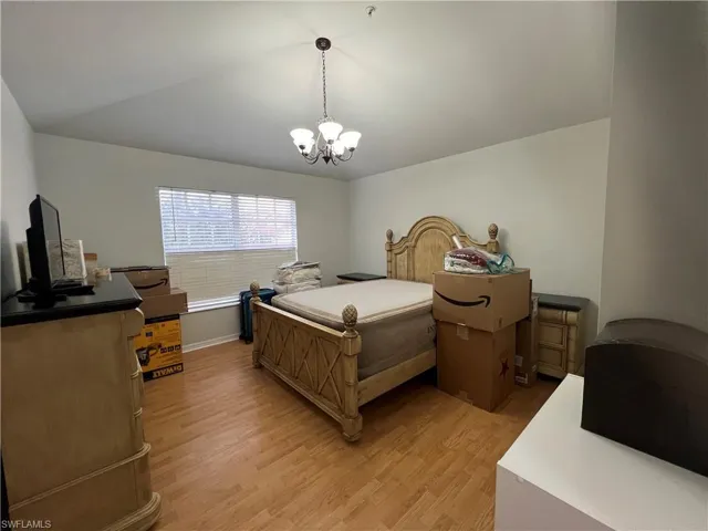 Second Bedroom wood laminated floors