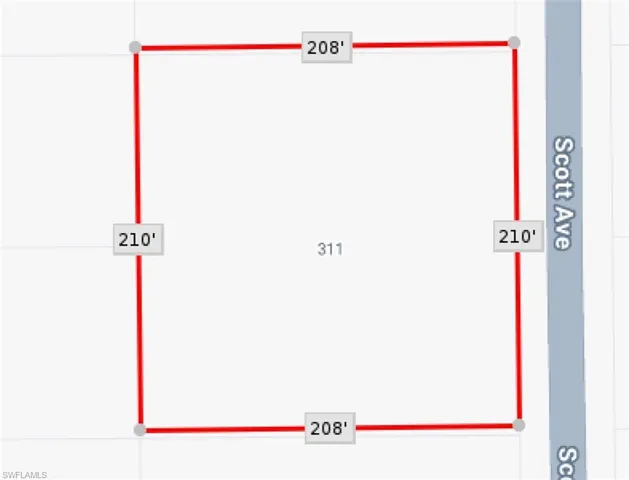 311  Scott  AVE, Lehigh Acres, FL 33936
