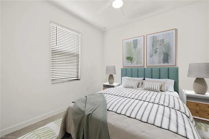 Virtually Staged Bedroom 4