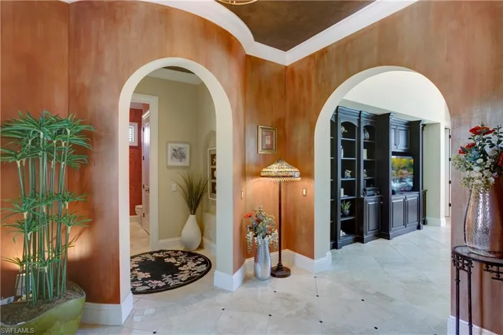 Property entrance foyer