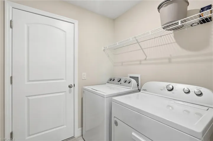 Laundry area