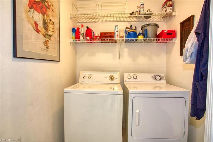 Laundry closet