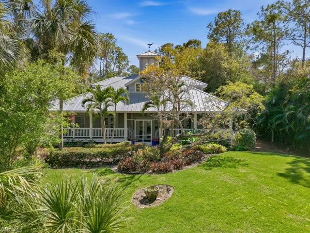 Lush Landscaping and Palms
