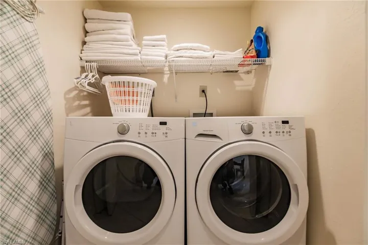 In-unit laundry