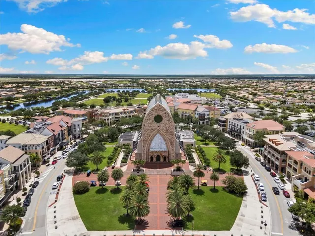 The town center of Ave Maria just a short walk away