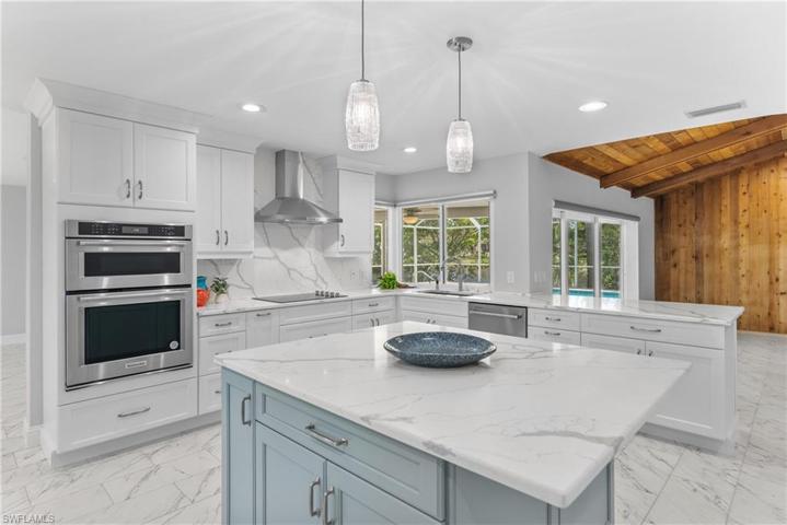 Completely remodeled kitchen