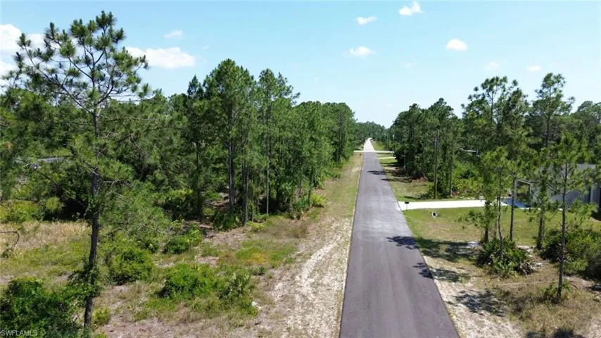 View of asphalt street