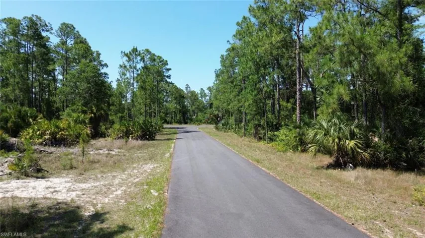View of asphalt road