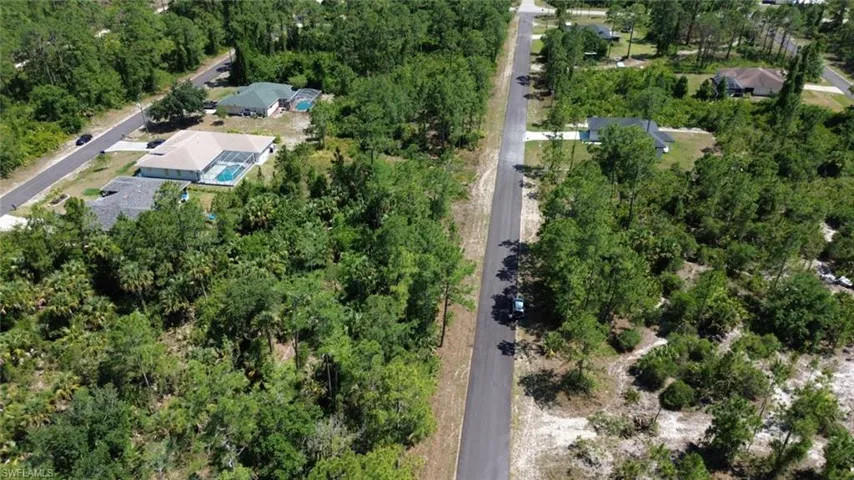 Aerial overview of property's location