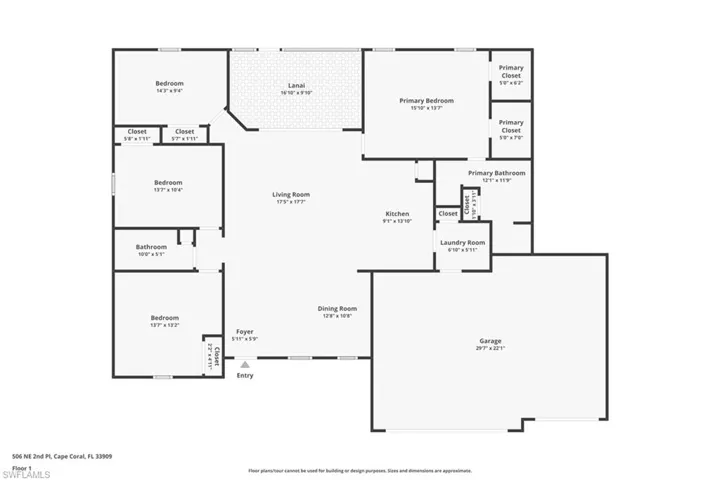 View of room layout