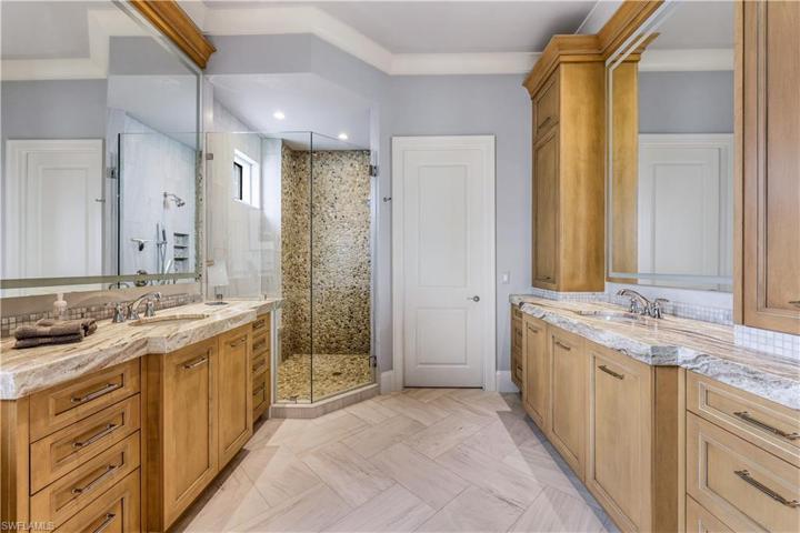 No detail was overlooked - countertops, shower tile, flooring, cabinetry. & more.