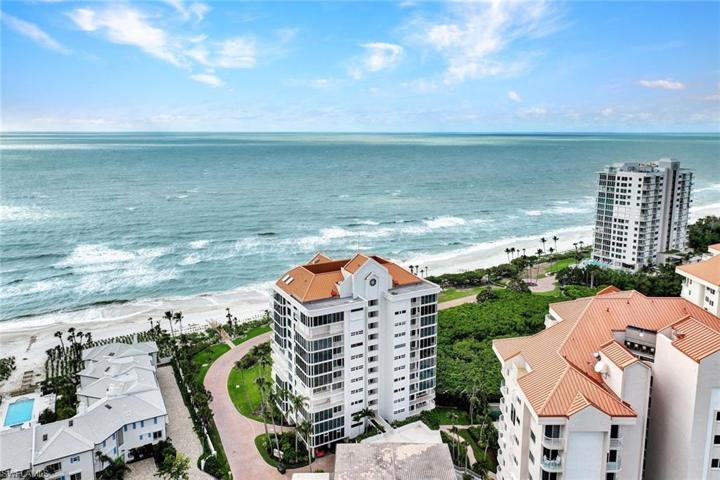Beach House Aerial View