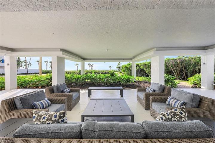 Beach House Open Air Lanai Off Lobby Facing Gulf