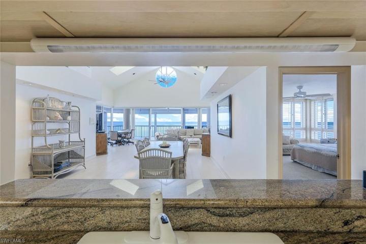 Kitchen View Looking Towards the Gulf