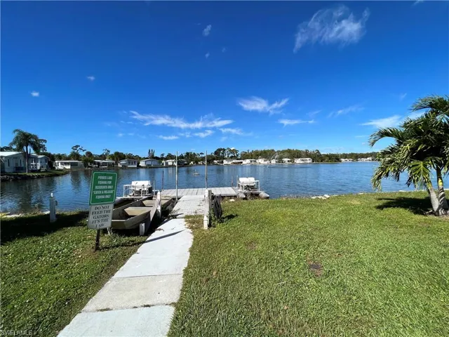 View of dock paddleboats available and fishing
