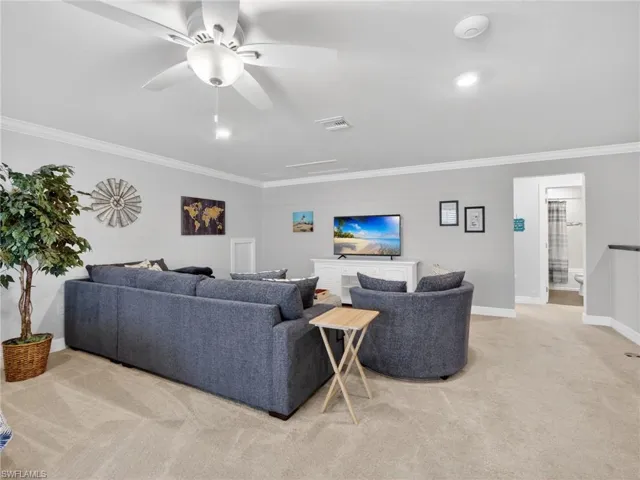 Upstairs living room