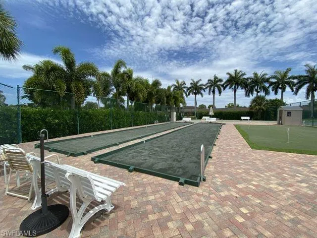 Shuffleboard and bocce