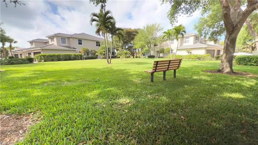 View of yard in front of property/driveway