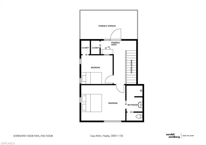 Floor Plan Bedroom 3 & 4