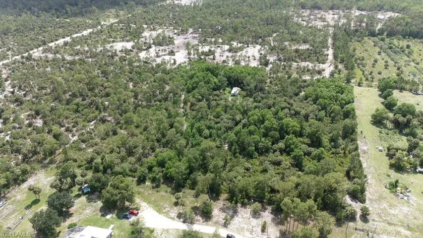 Expansive treed parcel with a secluded residence