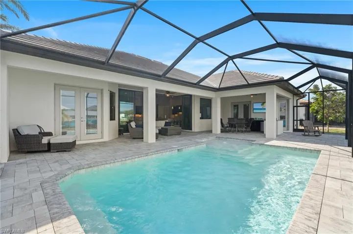 Spacious heated pool