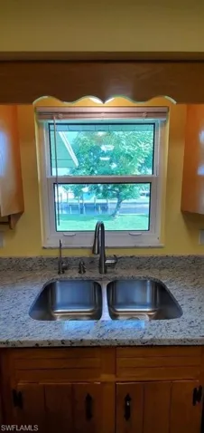 Kitchen Backyard View