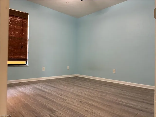 2nd bedroom with updated laminate flooring