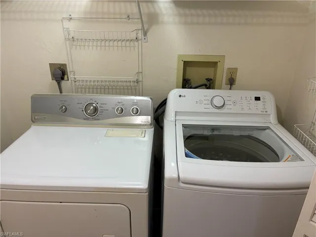 Washer and dryer