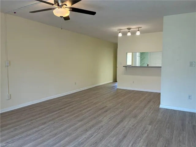 Large living room / dining room area
