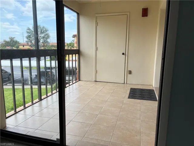 Sliders off the master bedroom