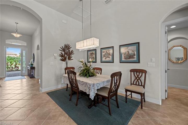 Dining looking back towards foyer