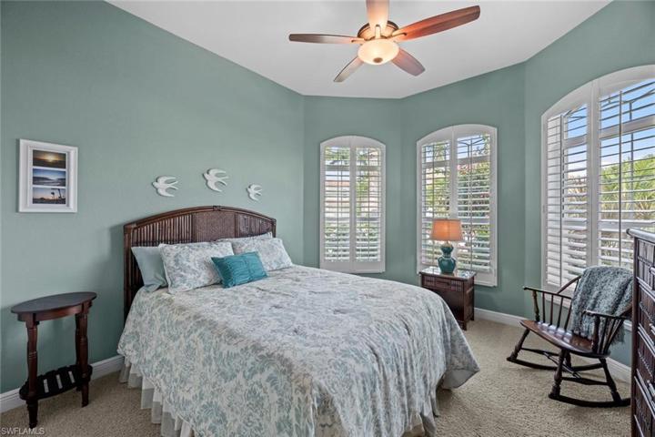 Guest bedroom at front of home