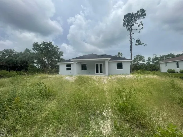 View of rear view of house