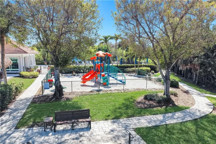 View of community playground