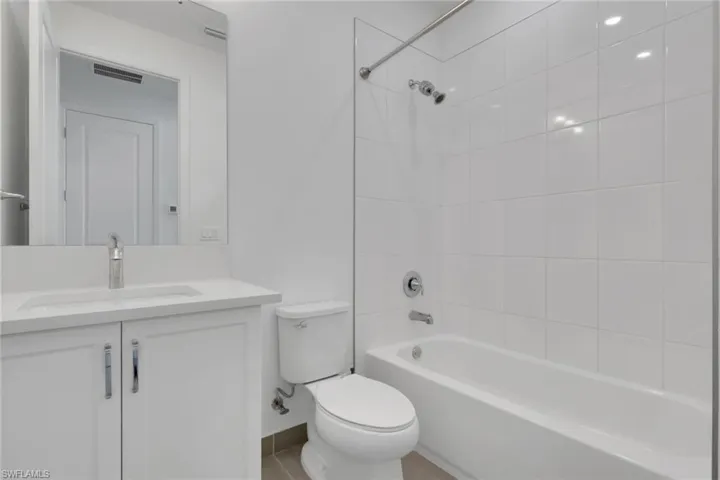 Bath for second bedroom.