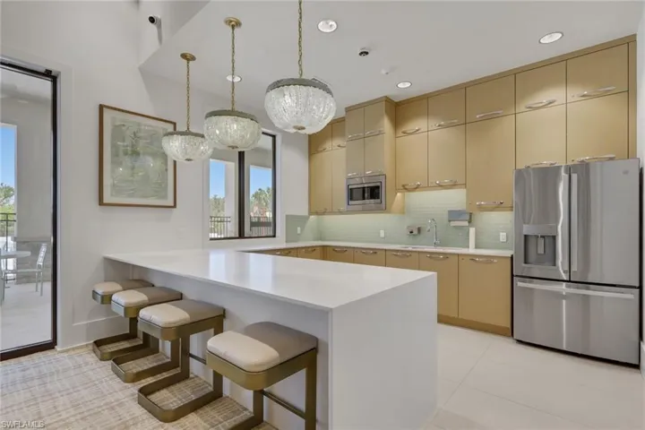 Catering kitchen.