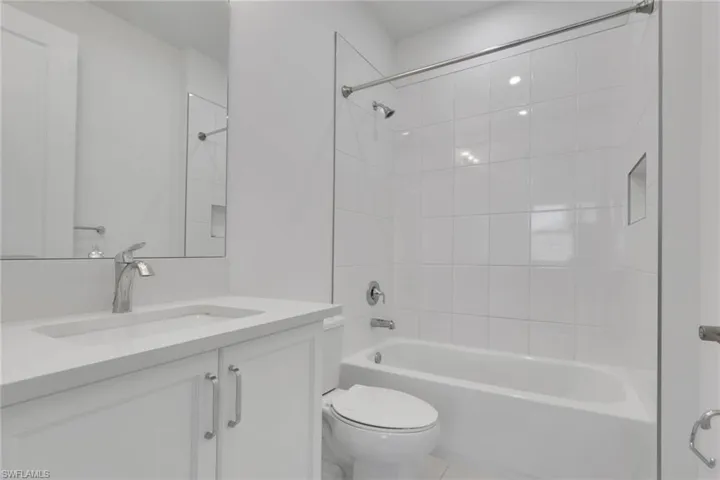 Hallway bathroom.