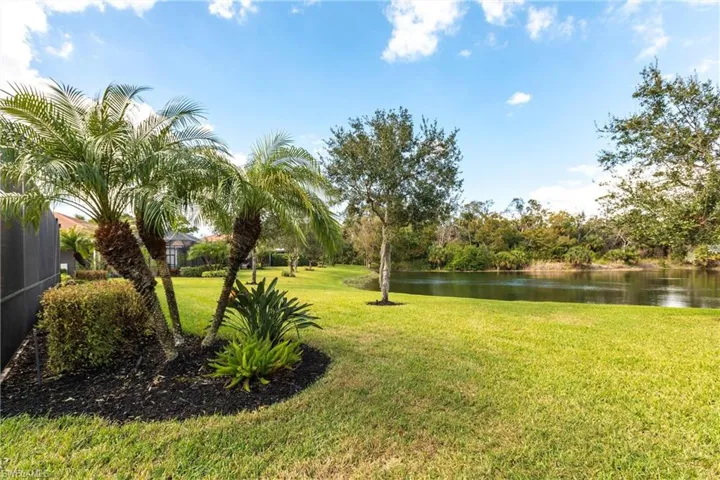 Large lot and yard offer plenty of green space with property.