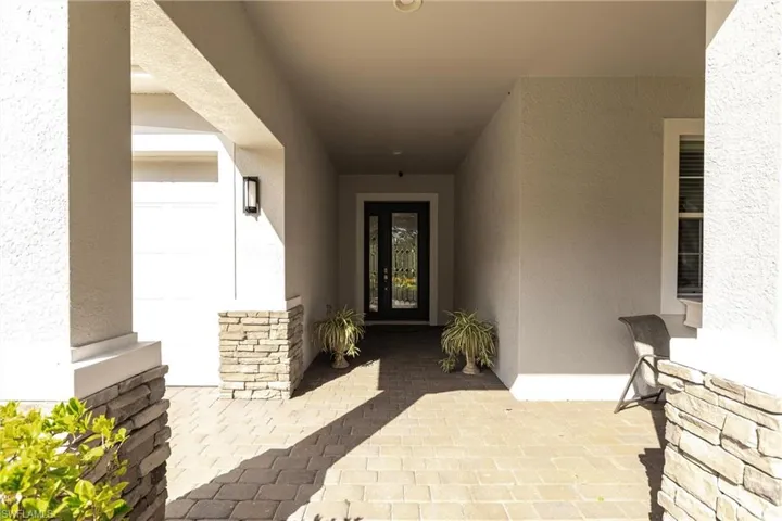 View of entry and front porch