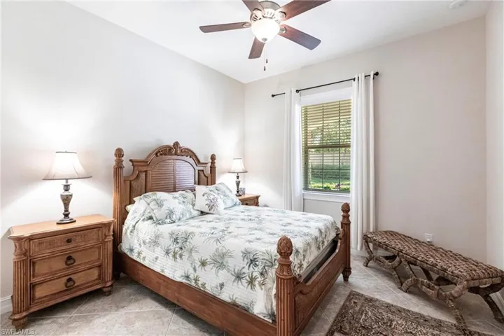 Guest Bedroom with ceiling fan