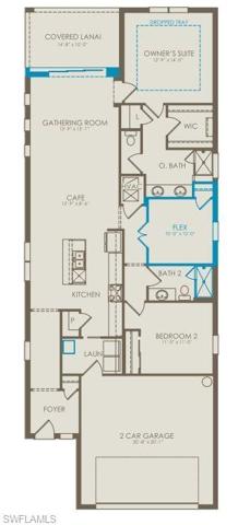 Floor plan with structurals
