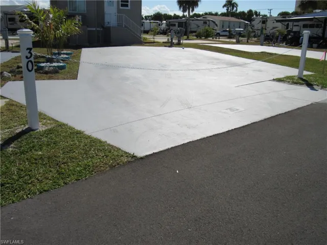 Vacant RV lot