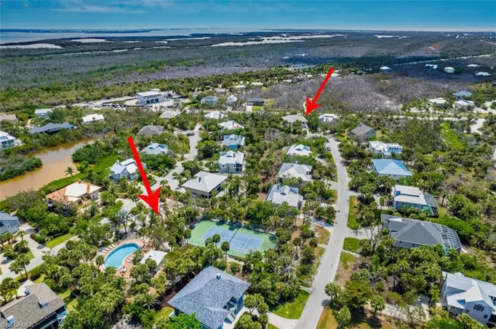Aerial-from-Community-Center_Easy_walk_to_courts_and_pool