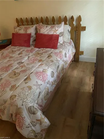 Bedroom featuring hardwood / wood-style floors